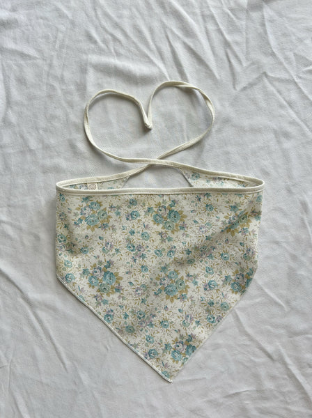 Reworked Floral Head Scarf