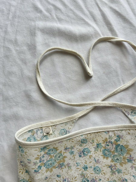 Reworked Floral Head Scarf