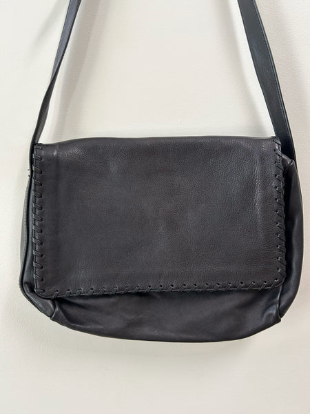 Black Leather Purse