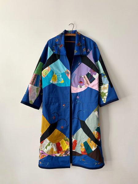 Butterfly Duster Jacket - Reversible - Hand Made - (S/M)