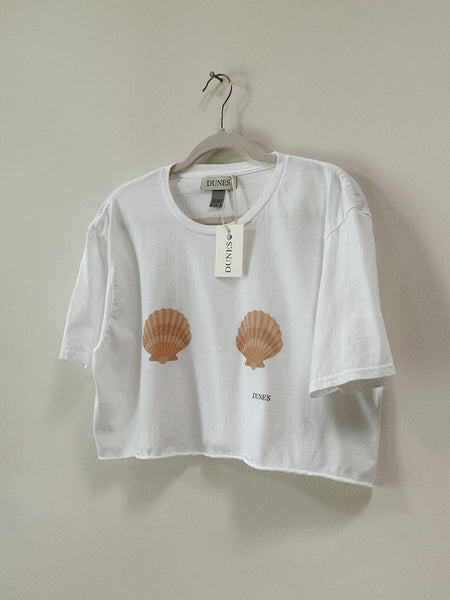 Scallop Crop Tee