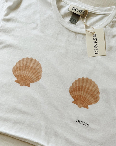Scallop Crop Tee