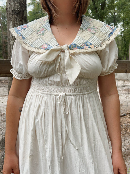 Quilt Collar - Blue Floral