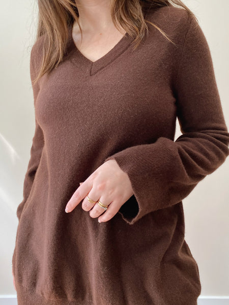 Espresso Wool Sweater