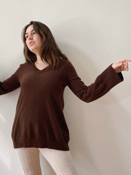 Espresso Wool Sweater