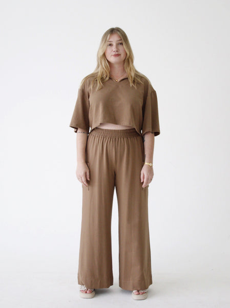 Palm Pants - Mocha