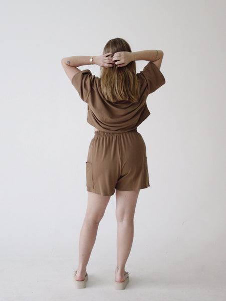 Shoreline Shorts - Mocha
